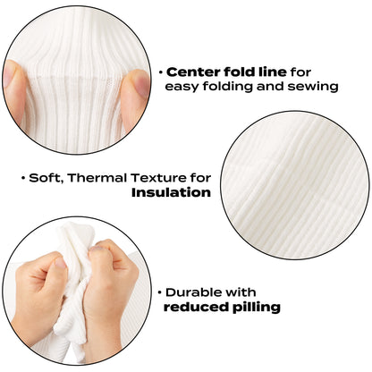 2x2 Acrylic Rib Knit Fabric