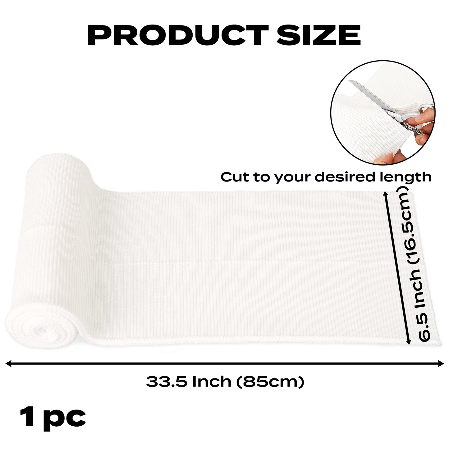 2x2 Acrylic Rib Knit Fabric