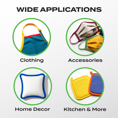 Double Fold Bias Tape Various Colors