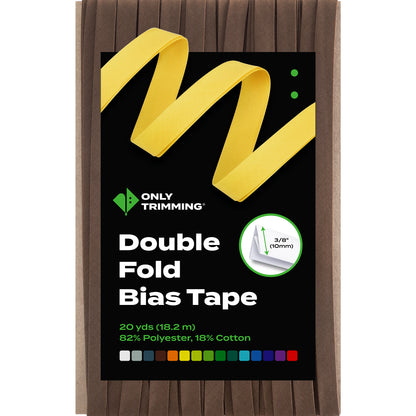 Double Fold Bias Tape Various Colors