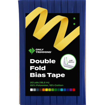 Double Fold Bias Tape Various Colors