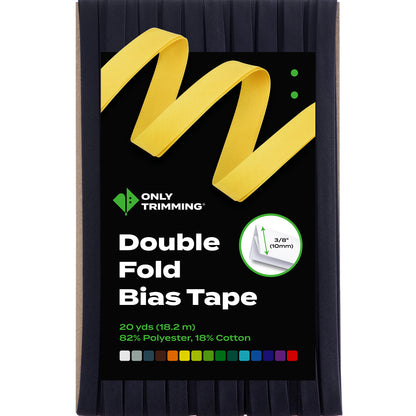 Double Fold Bias Tape Various Colors