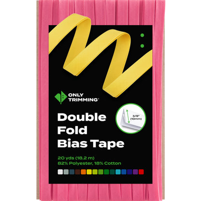 Double Fold Bias Tape Various Colors