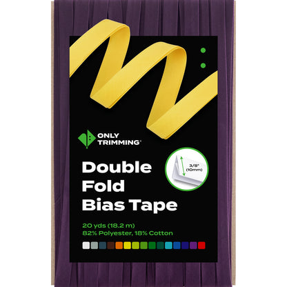 Double Fold Bias Tape Various Colors