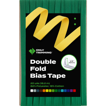 Double Fold Bias Tape Various Colors
