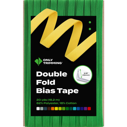 Double Fold Bias Tape Various Colors