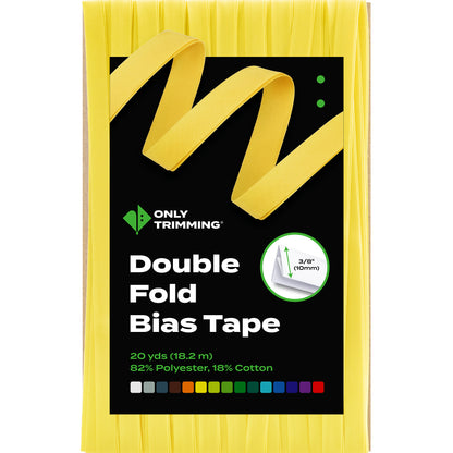 Double Fold Bias Tape Various Colors