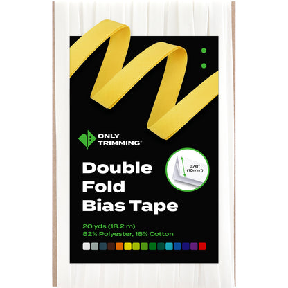 Double Fold Bias Tape Various Colors