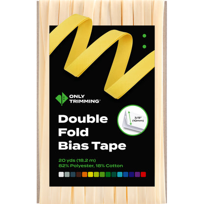 Double Fold Bias Tape Various Colors