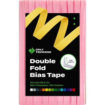 Double Fold Bias Tape Various Colors