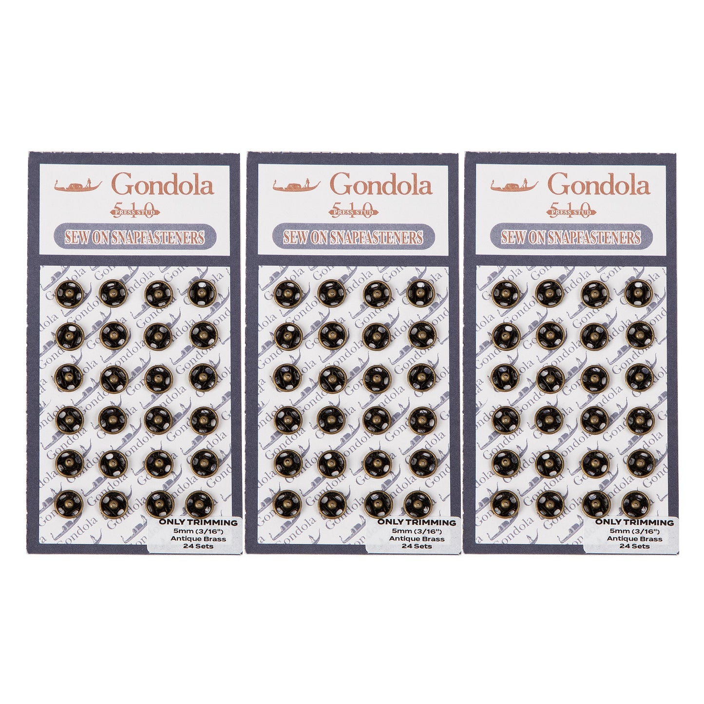 Sew on Snap Buttons Metal Fastener Buttons Various Colors and Sizes