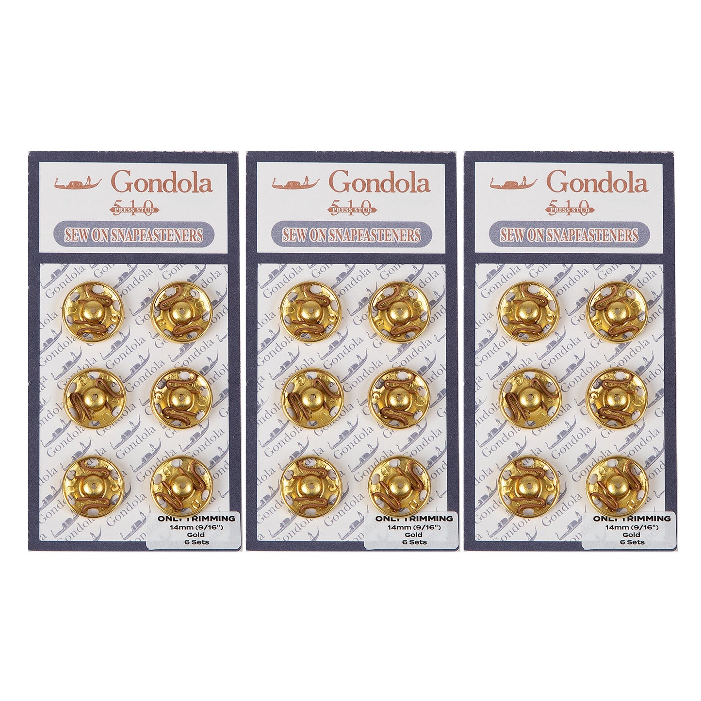 Sew on Snap Buttons Metal Fastener Buttons Various Colors and Sizes