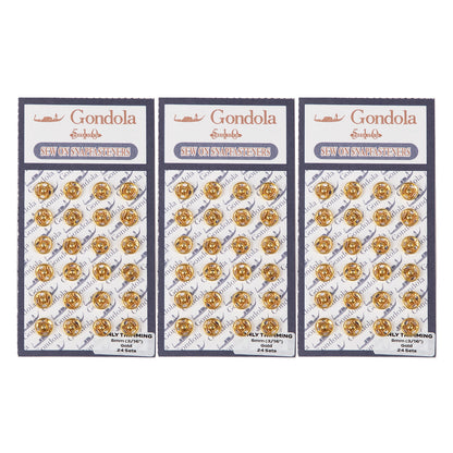 Sew on Snap Buttons Metal Fastener Buttons Various Colors and Sizes