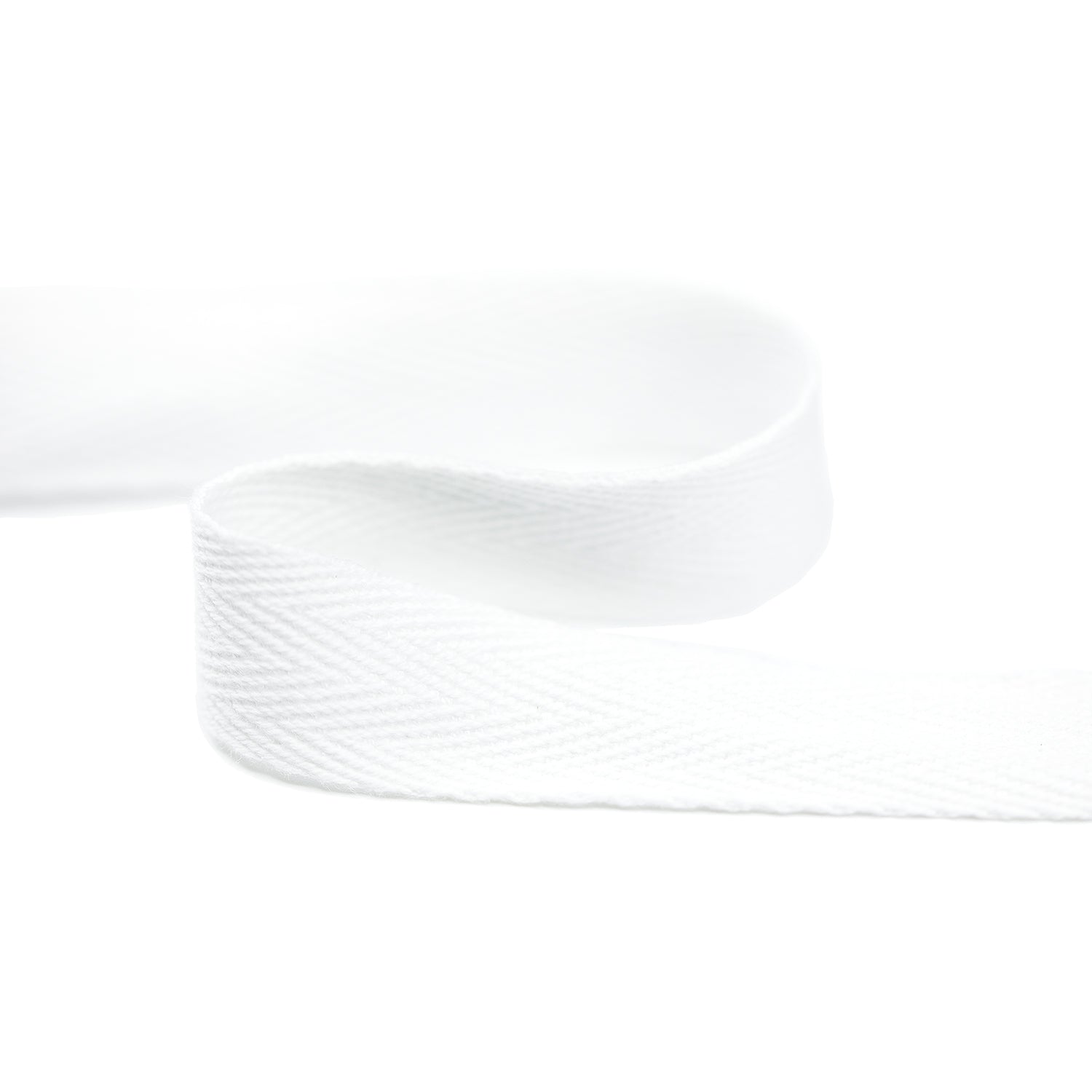 3/4 Inch Herringbone Cotton Twill Tape Multiple Colors